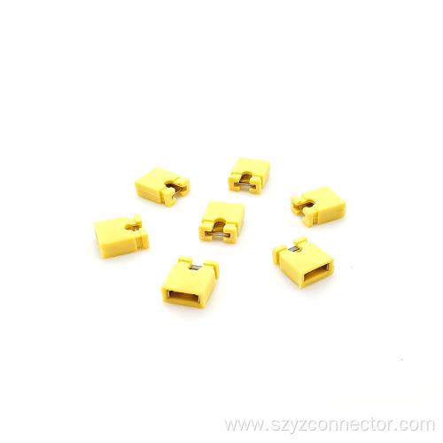 2.54 Yellow Short Circuit Cap Connector